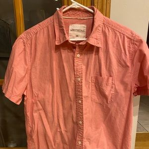 Men’s Aeropostale short sleeve button down